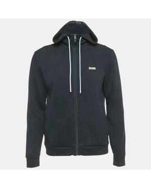 BOSS Cotton Saggy 2 Hoodie - Blue
