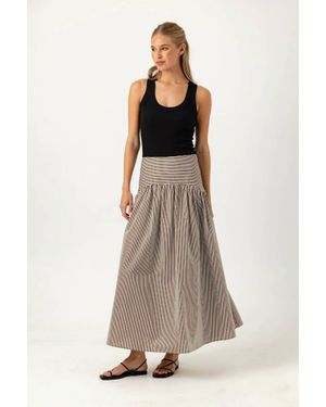 Sundays Celeste Maxi Skirt - Brown
