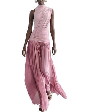 Emma way Embellished Maxi Dress - Pink