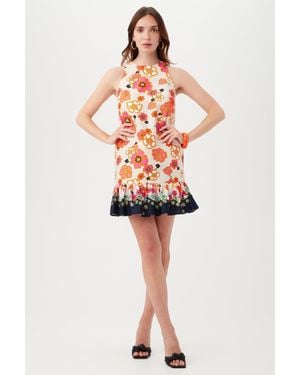 Trina Turk Berry Border Dress - Red