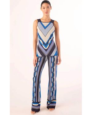 MISA Los Angles Marla Pull-On Pant - Blue