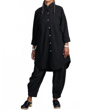 Curator SF Long Sleeve Workshirt - Black