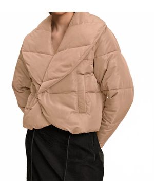 DELUC Gregory Puffer Jacket - Brown