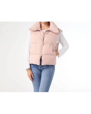 Coco + Carmen Jessica Down Filled Vest - Pink