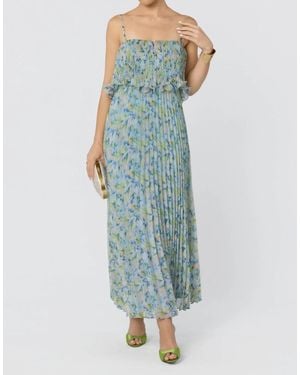 Astr Makennah Maxi Dress - Blue