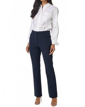 Toccin Cynthia Cigarette Pant - Blue