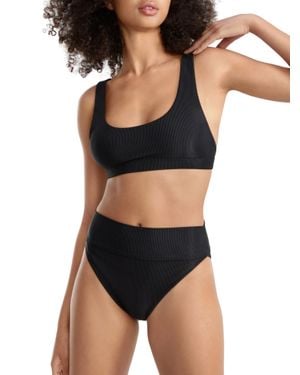 Beach Riot Peyton Bralette Bikini Top - Black