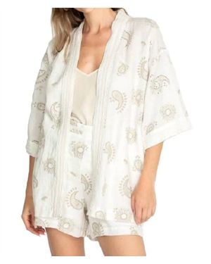 Johnny Was Faye Kimono I - White