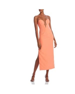 Bardot Eleni Midi Dress - Orange