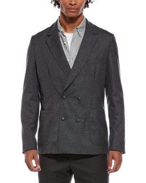 Officine Generale Officine Generale Leon Wool Jacket - Gray