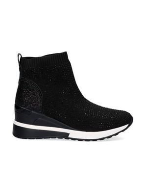 Renato Garini Ex02B Stone High Top Booties - Black