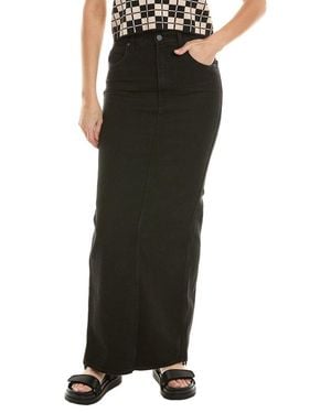 Mother Denim The Candy Stick Maxi Skirt - Black
