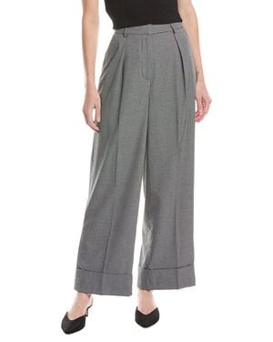 Kenneth Cole Cuffed Pant - Gray