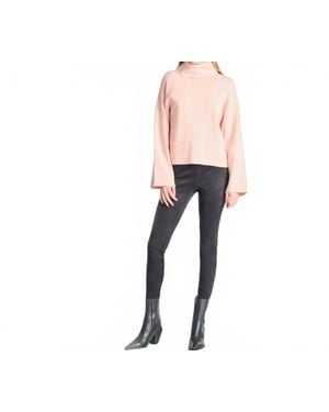 Dex Kesha Suede Leggings - Black