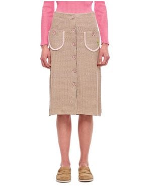 ワンピース CORMIO Women Mid Skirts FIZA BROWN Cormio Mid-length skirts for Women | Online Sale up to 75