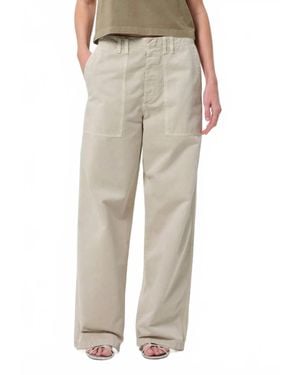 Agolde Yuna Utility Wide Leg Pant - Natural