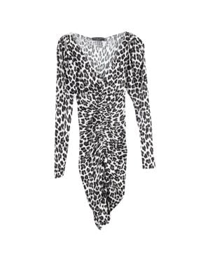 Caroline Constas Colette Mini Dress - Black