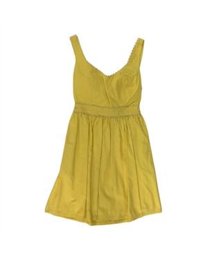 Judith March Poplin Dress - Green
