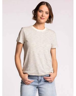 Thread & Supply Sarah Crewneck Tee - White