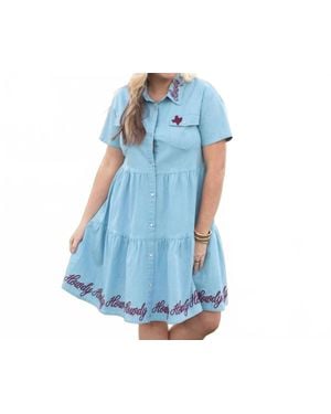 Layerz Clothing Darlin Dress - Blue