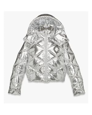 MCM Après-Ski Quilted Puffer Jacket - Gray