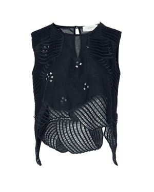 Beatrice B. 4387 Ri918 Sleeveless Top - Blue