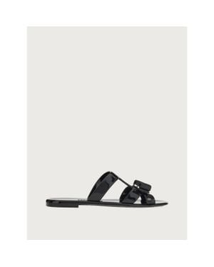 Ferragamo Lylia Jelly Sandal - White