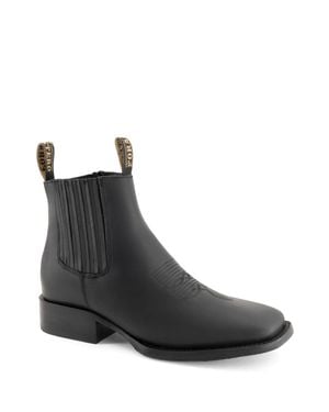 Forastero Leather Boots - Black