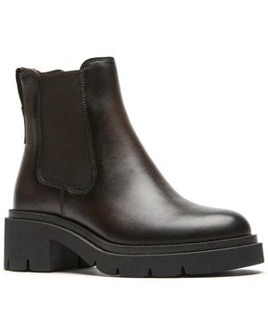 La Canadienne Window City Dry Waterproof Leather Bootie - Black