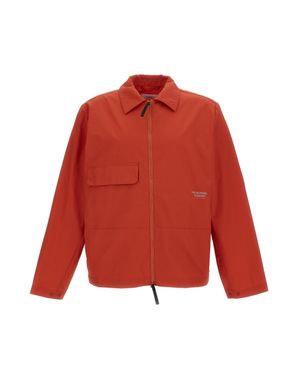 Pas Normal Studios Off-Race Utility Water-Repellent Jacket - Red