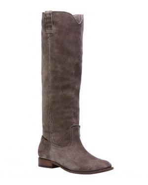 Frye Tall Suede Boot - Brown