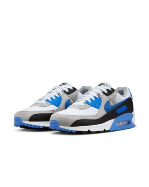 Nike Air Max 90 Dm0029-122 Sneaker Smoke Lifestyle Shoes Liq1685 - Blue