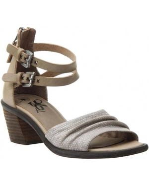 Otbt Boarder Heeled Sandal - Metallic