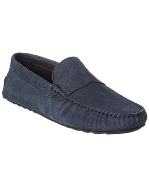 BOSS Boss Noel Leather Moccasin - Blue