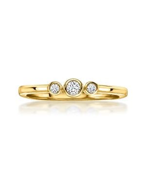 RS Pure By Ross-Simons Bezel-Set Lab-Grown Diamond Ring - Metallic
