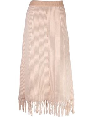 Anna Cate Blaise Skirt Knit - Natural