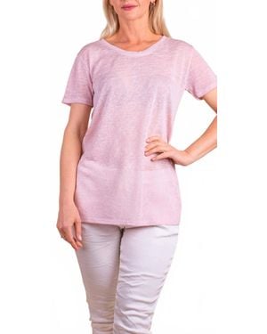 Gigi Moda Loreto Short Sleeve T-Shirt - Pink