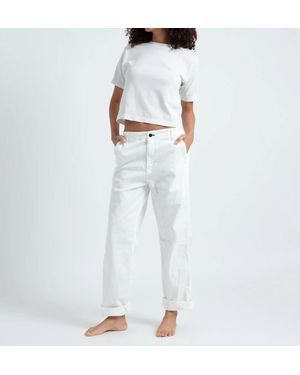 ASKK NY Chino Twill Pant - White