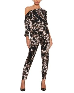 Tart Collections Piper One Shoulder Jumpsuit - Black