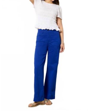 ASKK NY Sailor Twill High-Rise Jeans - Blue