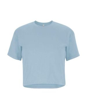 Next Level Ideal Crop Top - Blue