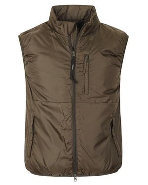 Aspesi Utilitarian Nylon Vest - Green