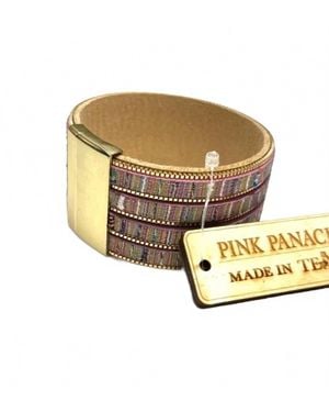 Pink Panache Shades Of Cuff Bracelet - Metallic