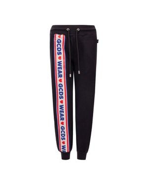 Gcds Wear Sweatpants Tape Detail - Blue