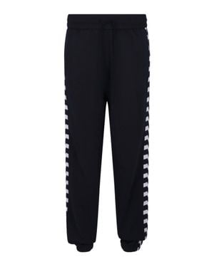 Missoni Zig Zag Side Panel Sweatpants - Blue
