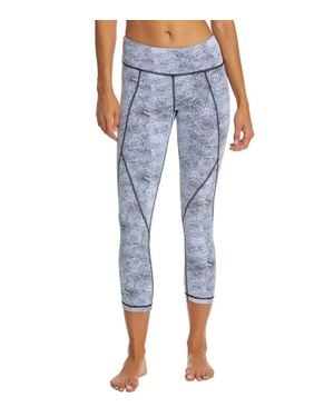 Vimmia Reversible Speckle Print Speed Capri Legging - Blue