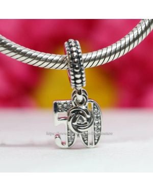 PANDORA 50 Years Of Love Bracelet Charm - Metallic