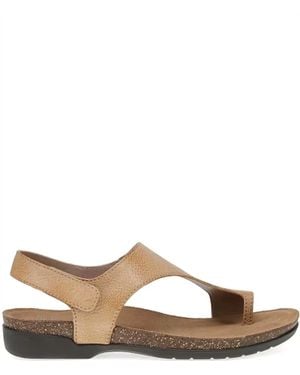 Dansko Reece Leather Sandals - Brown