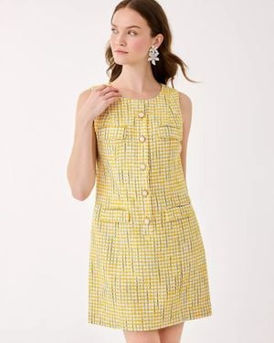 Lilly Pulitzer Bindy Shift Romper - Yellow