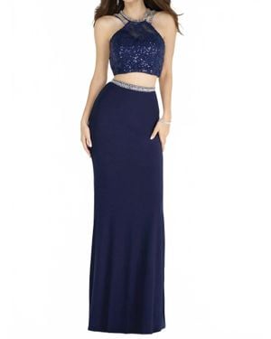 Alyce Paris Semi Formal Dress - Blue